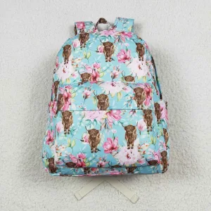 Sac À Dos Enfants - Bleu claire Fleuris