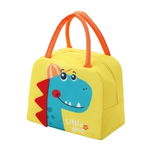 Sac Isotherme Enfant - Jaune Dinosaure