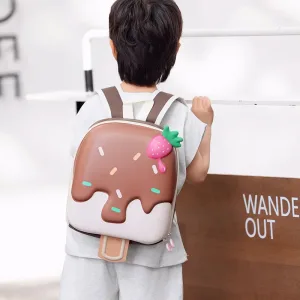 Sac à dos enfant marron - Crème Glacée