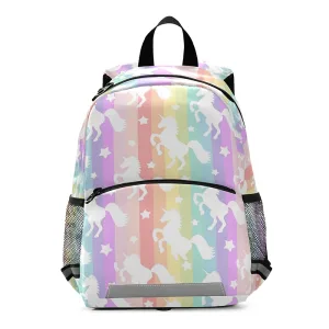 Sac à dos enfant coloré - "Licorne blanche"