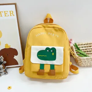 Sac À Dos Enfants Jaune- Croco