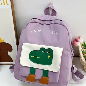 Sac À Dos Enfants mauve- Croco