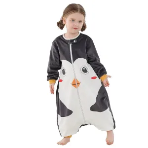 Sac De Couchage Enfant Noir- " Mr Pengouin"