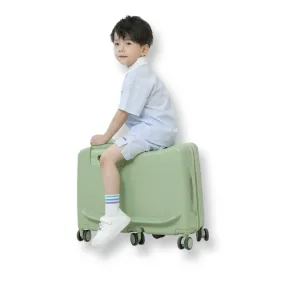 Valise Enfant À Roulette Verte