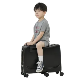 Valise Enfant À Roulette Noir
